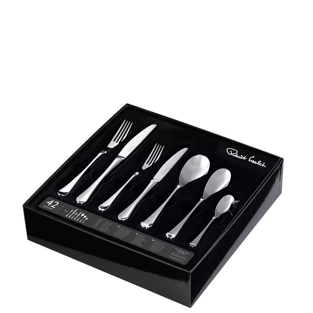 Robert Welch RW2 Satin Cutlery 42 Piece Set